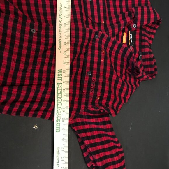 ORVIS MENS FLANNEL SHIRT SIZE S - Picture 4 of 8